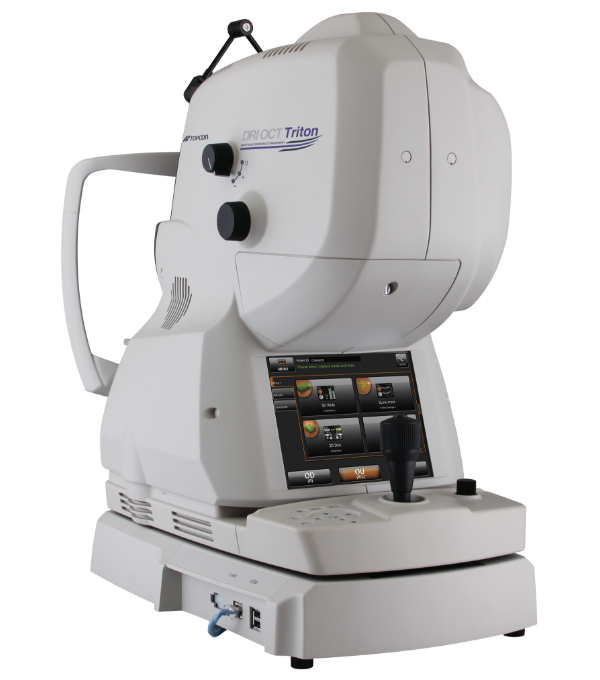 OCT(光干渉断層計)/OCT angiography/眼底カメラ一体型鏡